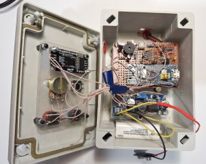 Analog source of current, inside